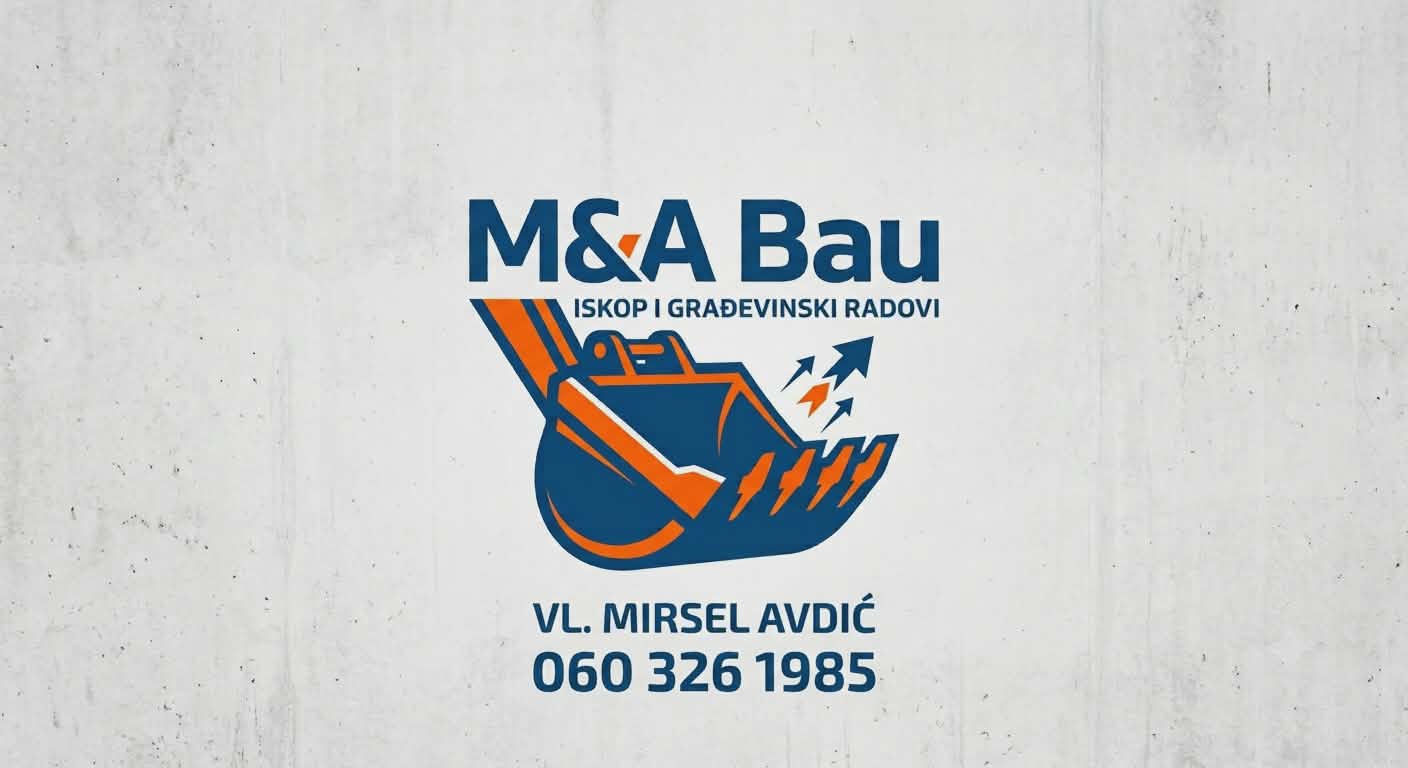 M&A Bau Logo Gradačac